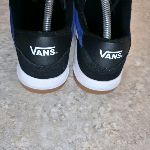 Vans Shoes Hylane Mens 10 Retro Skate Blue Black Skate Sneakers *Barely Worn. main image 4